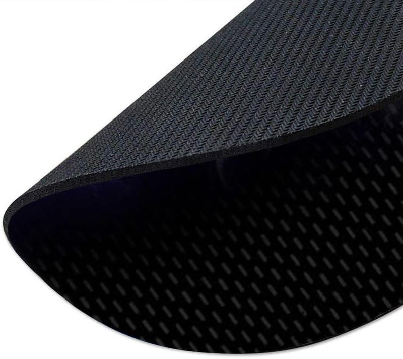 ZYJTEK Sports Round Mouse Pad,Gold Design Non-Slip Rubber Base Mousepad for Computers Laptop Desk,Gaming Mouse Mat for Football Fans - Image 5